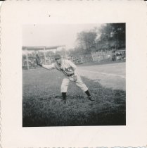 Unidentified Baseball Player c. 1948